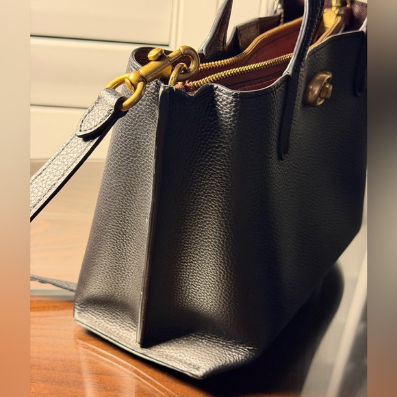 COACH Women’s Willow Black Shoulder Bag Tote - Picture 13 of 13